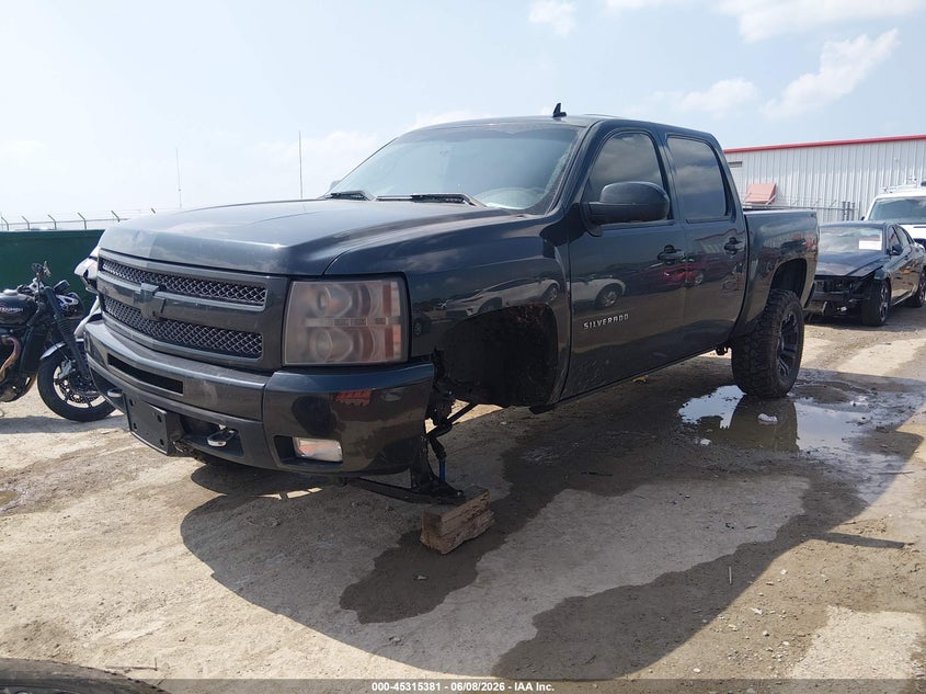 Vin: 3gcrkte38ag216374, lot: 45813307, chevrolet silverado 1500 ltz 20102