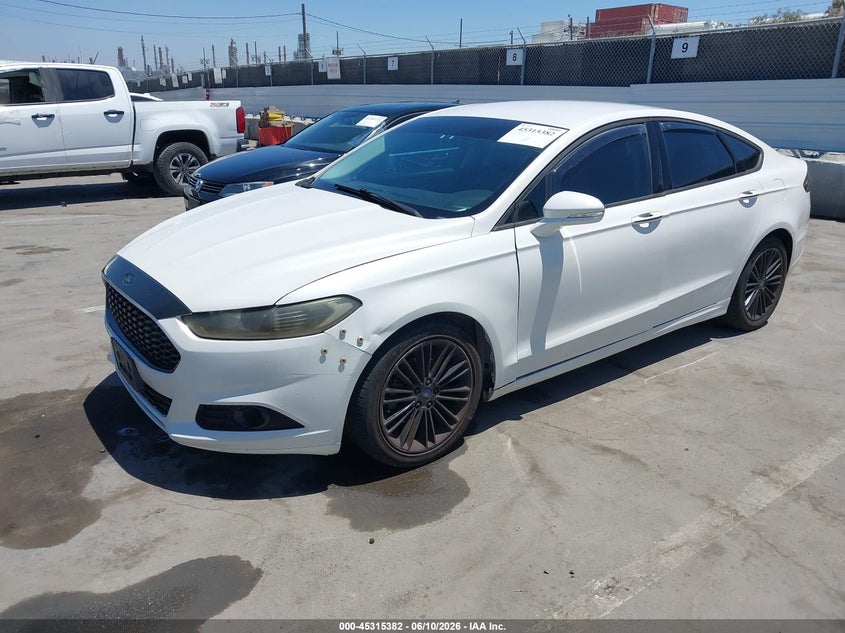 2016 Ford Fusion Se 3FA6P0HD8GR248980 photo 1