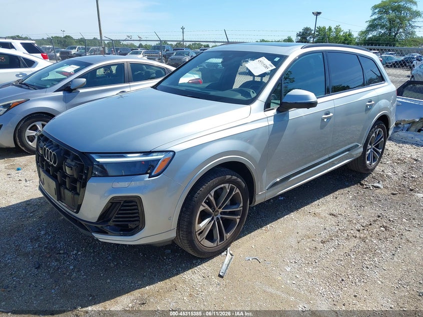 Vin: wa1lcbf7xsd011761, lot: 45813311, audi q7 premium plus 45 tfsi quattro tiptronic 20252