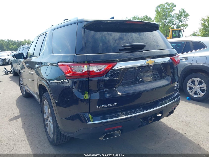 Vin: 1gnerkkw8jj239453, lot: 45813333, chevrolet traverse premier 20183