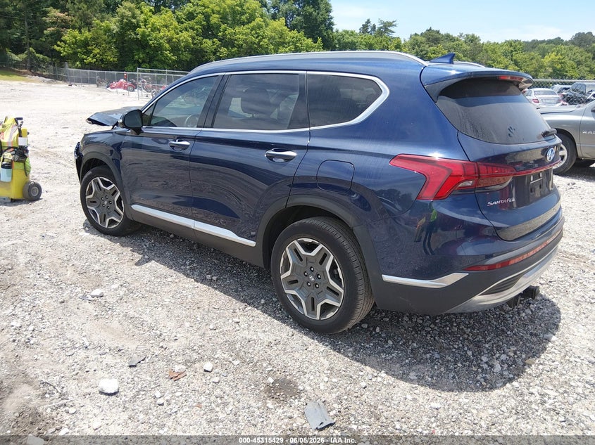 Vin: 5nms44al4ph590968, lot: 45813355, hyundai santa fe limited 20233
