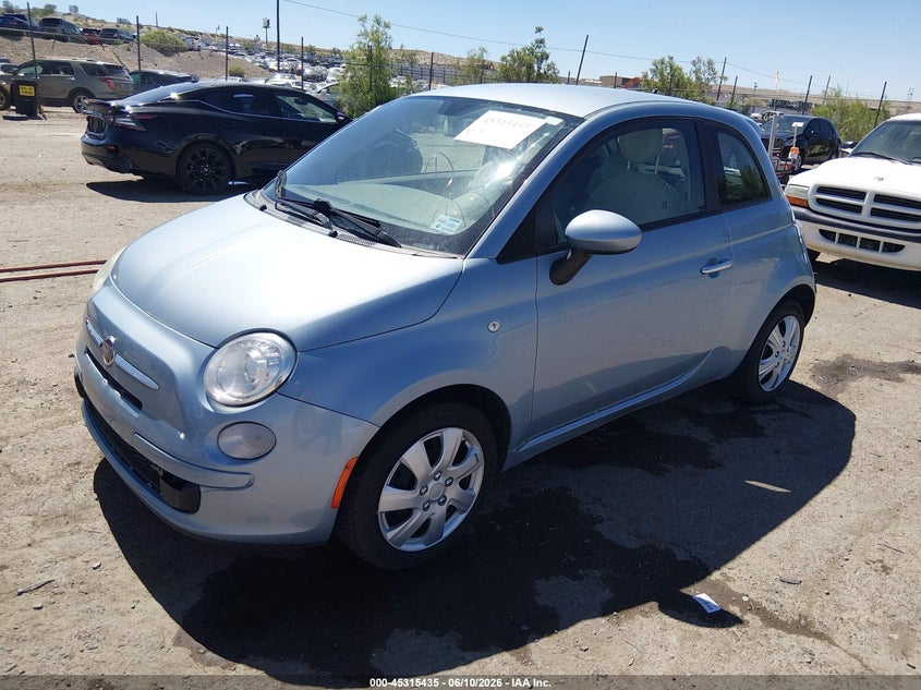 2013 Fiat 500 Pop 3C3CFFAR6DT528568 photo 1