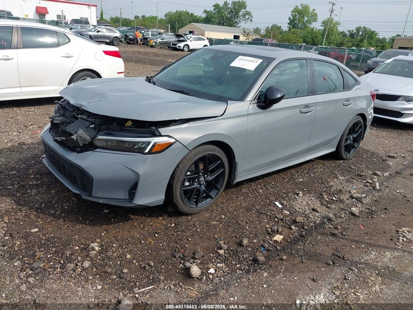 2025 HONDA CIVIC HYBRID 2.0L I-4 DI, DOHC, V(VIN: 2HGFE4F81SH335557