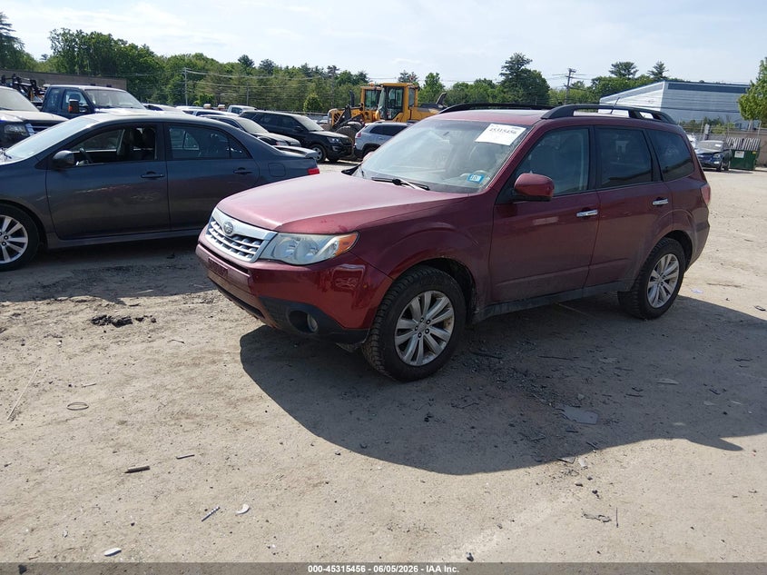 Vin: jf2shaec9bh728755, lot: 45813382, subaru forester 2.5x limited 20112