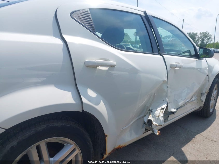 2008 DODGE AVENGER SEDAN 2.4L I-4 DOHC, VVT, 173HP