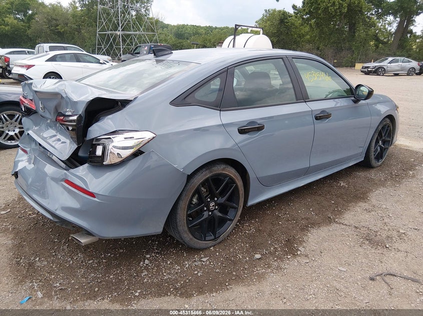 2024 HONDA CIVIC auction photo 4