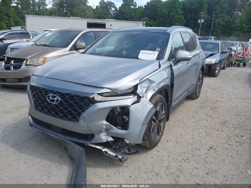Vin: 5nms53aa8lh274876, lot: 45813397, hyundai santa fe limited 2.0t 20202
