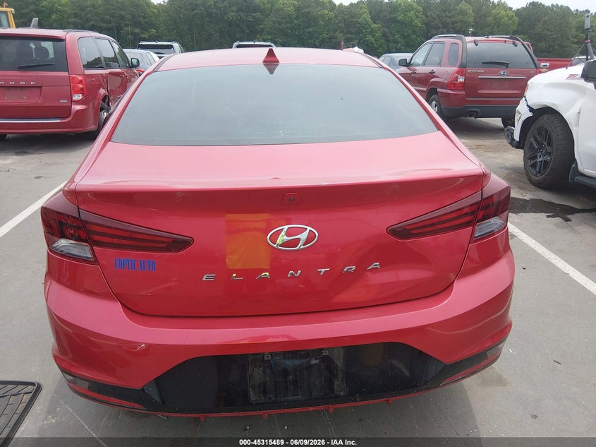 HYUNDAI ELANTRA 2020 VIN 5NPD84LF8LH552872