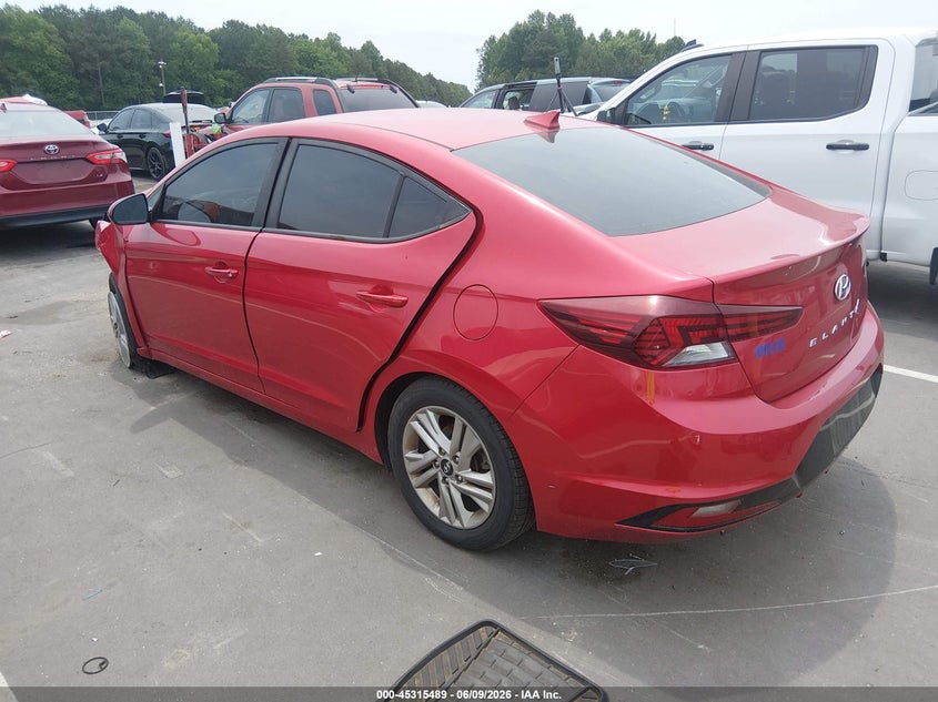 HYUNDAI ELANTRA 2020 VIN 5NPD84LF8LH552872
