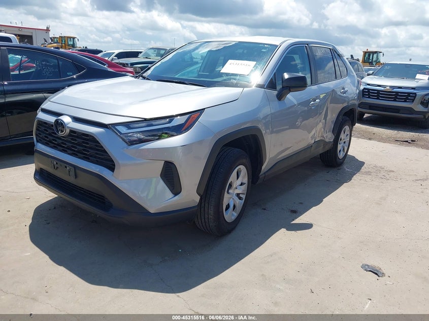 Vin: 2t3f1rfv9sw547362, lot: 45813442, toyota rav4 le 20252