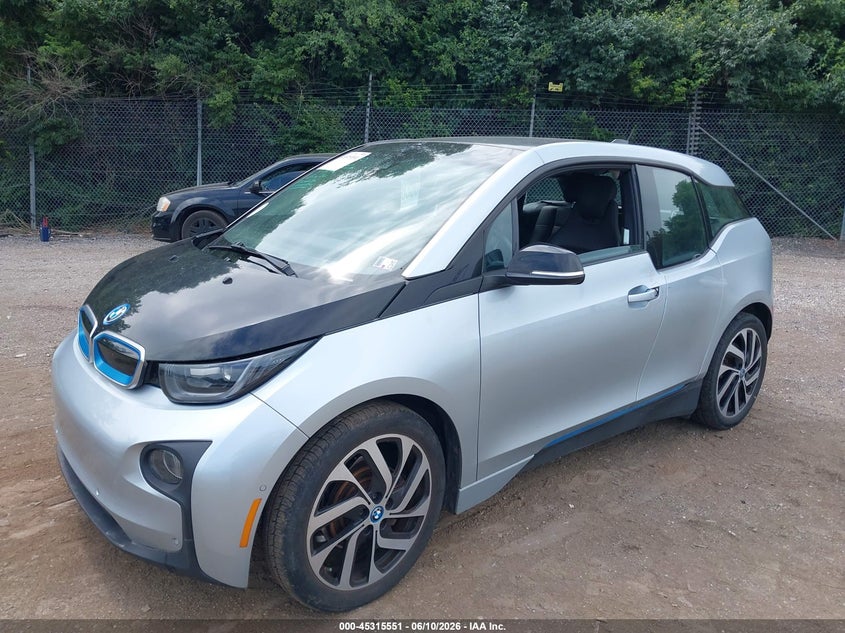 Vin: wby1z4c56fv503101, lot: 45813477, bmw i3 base w/range extender 20152