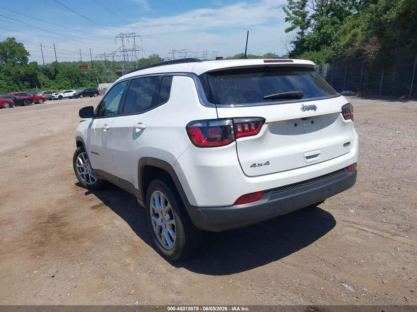 Vin: 3c4njdfb2nt177307, lot: 45813504, jeep compass latitude lux 4x4 20223