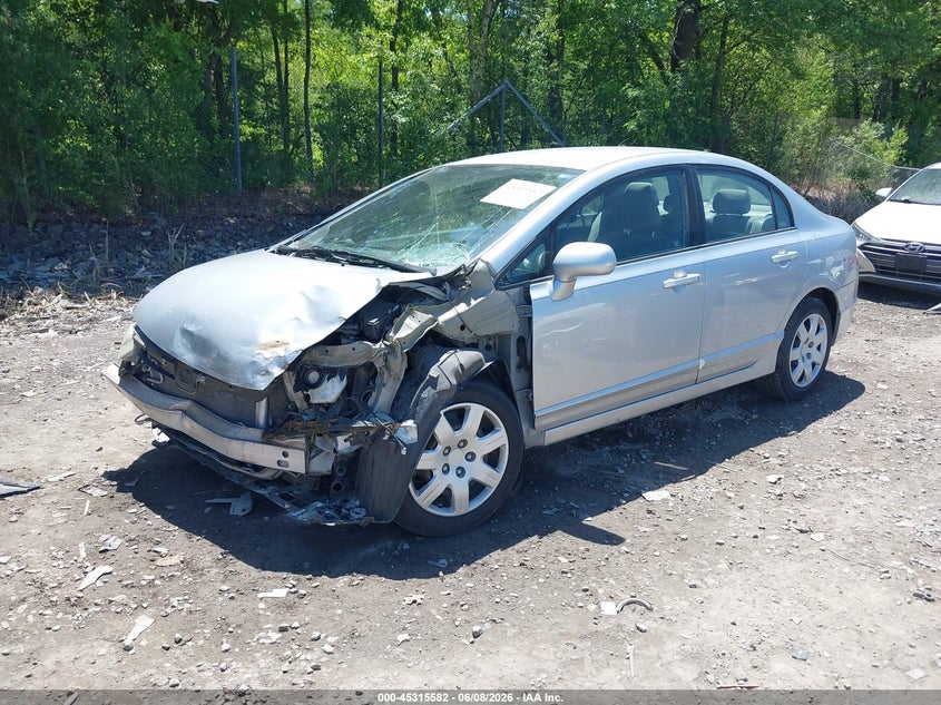 2008 Honda Civic Lx 2HGFA16508H347448 photo 1