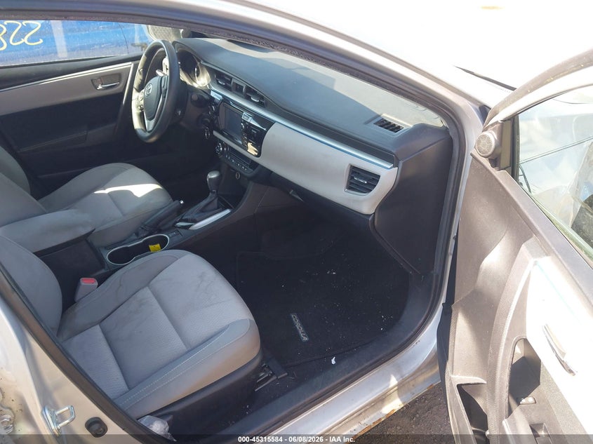 2014 TOYOTA COROLLA auction photo 5