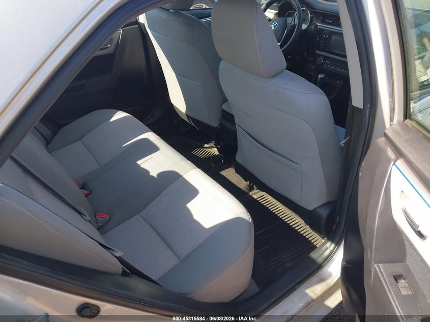 2014 TOYOTA COROLLA auction photo 8