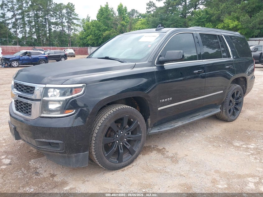 Vin: 1gnscbkc1hr191073, lot: 45813519, chevrolet tahoe lt 20172