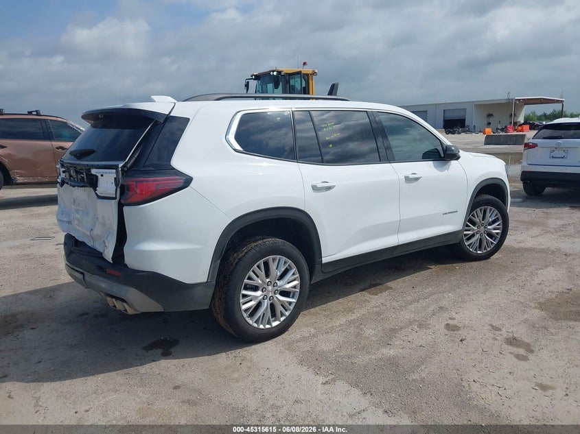 Vin: 1gkenkks4tj228829, lot: 45813543, gmc acadia elevation fwd 20264
