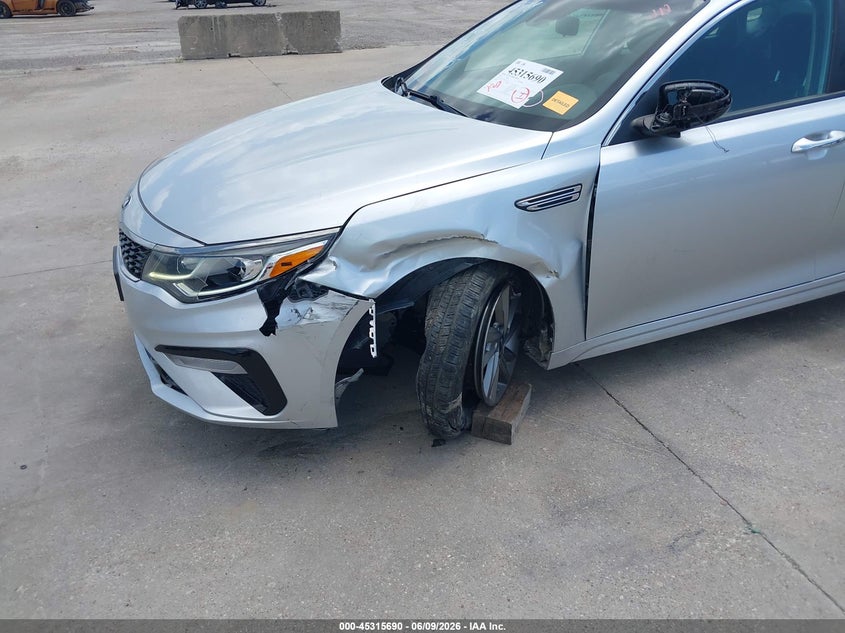 2019 Kia Optima Lx VIN: 5XXGT4L38KG357933 Lot: 45315690