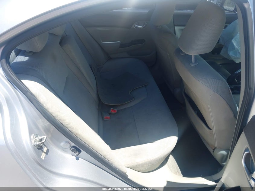 2012 Honda Civic 1.8 Ex grey Lot 111045315697 Vin 19XFB2F89CE041154
