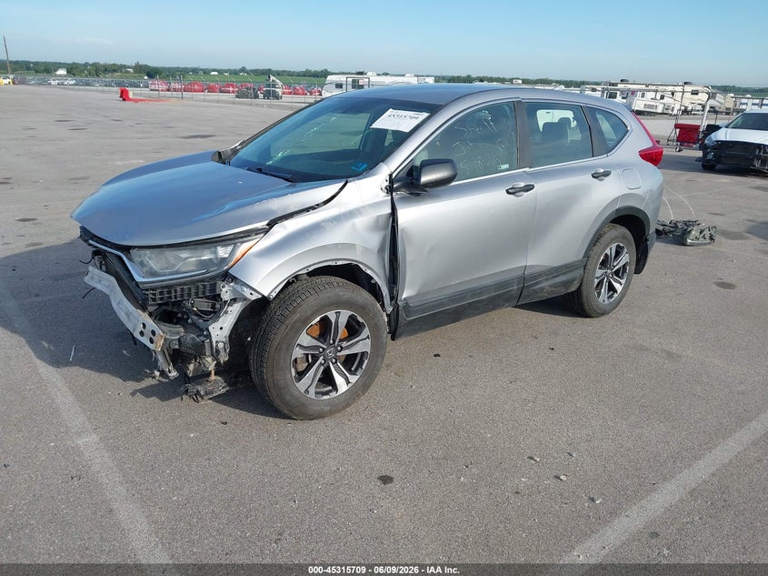 2018 Honda Cr-V Lx 2HKRW6H31JH222252 photo 1