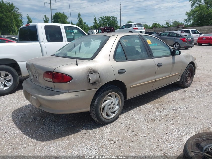 CHEVROLET CAVALIER 1997 VIN 1G1JF5248V7155788