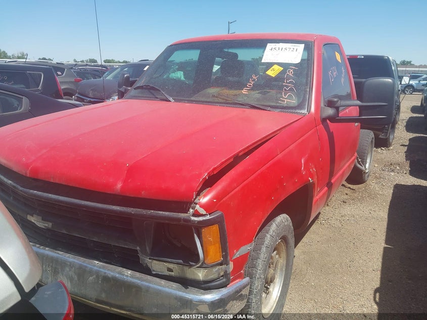 1995 Chevrolet Gmt-400 C2500 VIN: 1GCGC24K9SE177360 Lot: 45315721