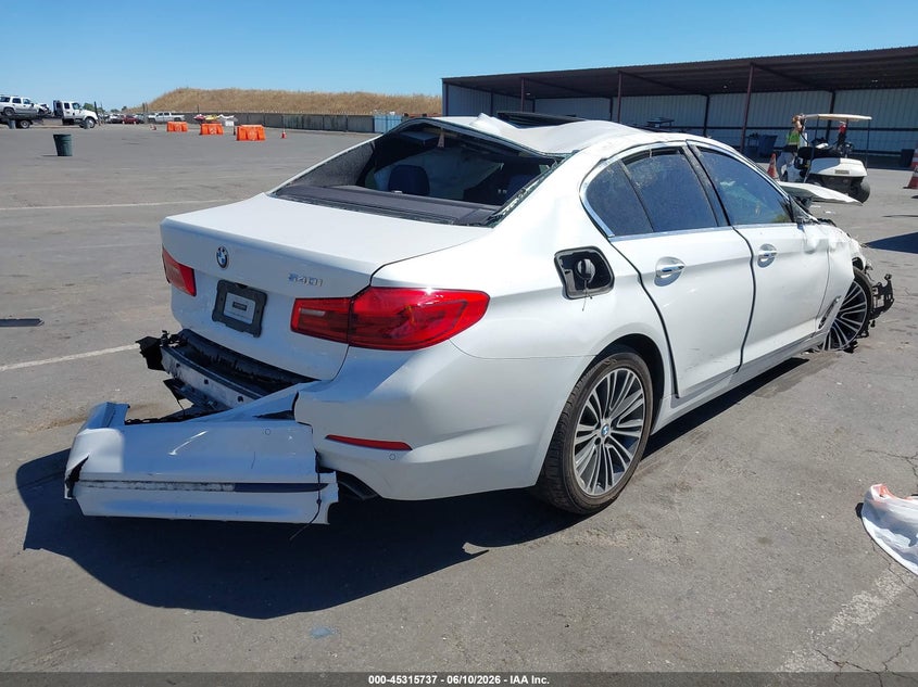 Vin: wbaje5c58jg918403, lot: 45813663, bmw 540i 20184