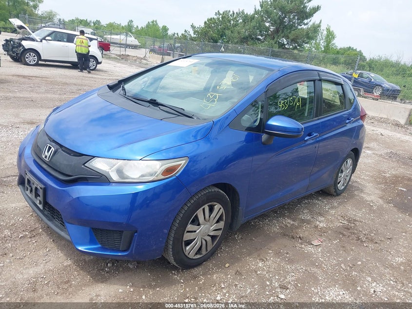 2016 Honda Fit Lx JHMGK5H54GX005580 photo 1