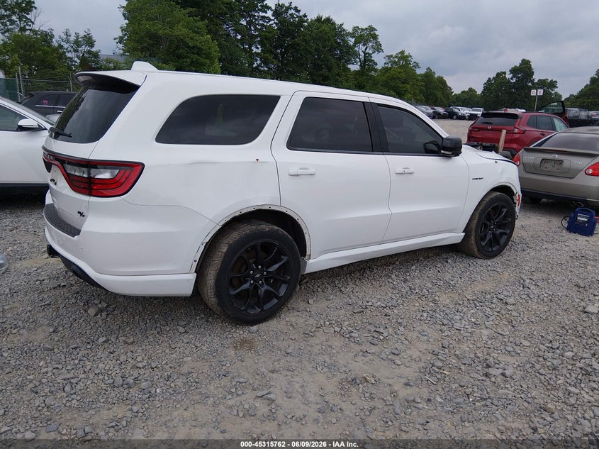Vin: 1c4sdjct4nc195681, lot: 45813688, dodge durango r/t awd 20224
