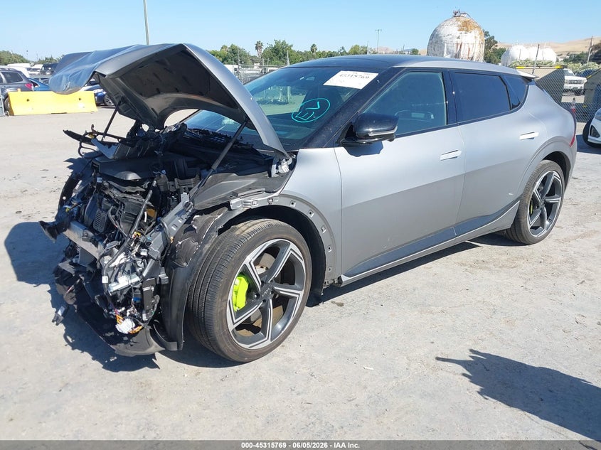 Vin: kndc5dle4r5162131, lot: 45813695, kia ev6 gt 20242