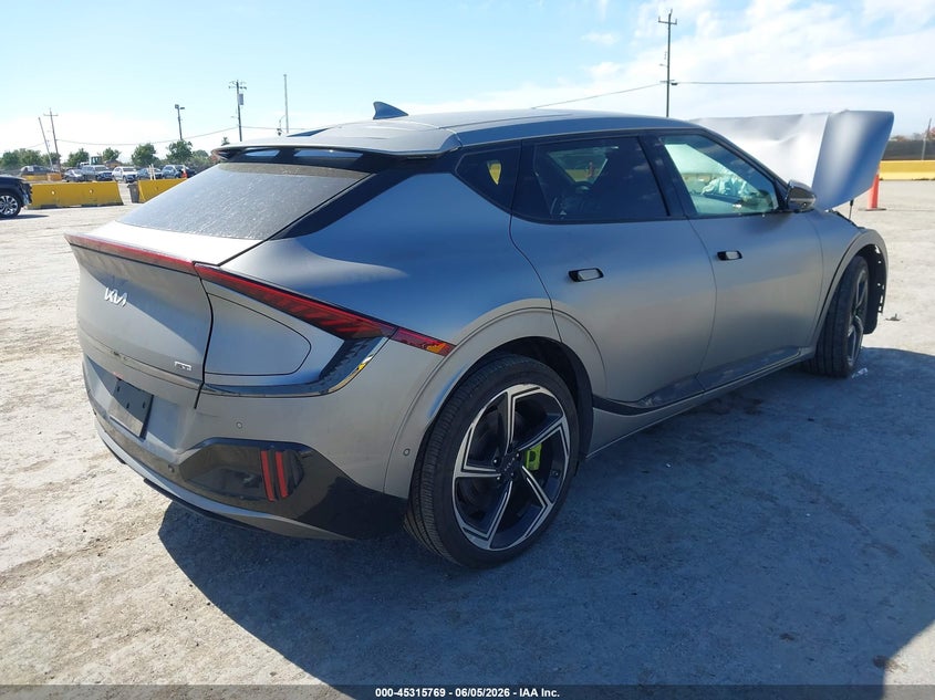 Vin: kndc5dle4r5162131, lot: 45813695, kia ev6 gt 20244
