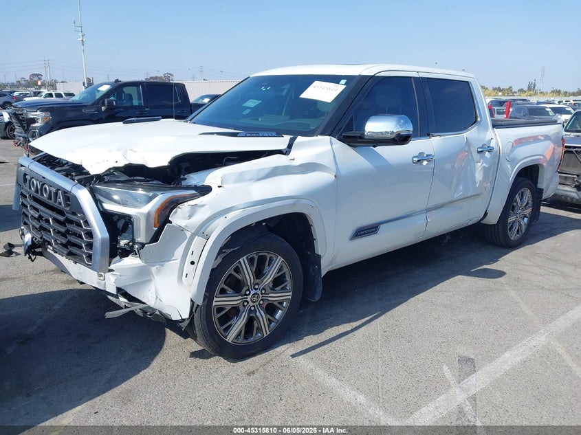 2023 TOYOTA TUNDRA HYBRID 3.4L V-6 DI, DOHC, V(VIN: 5TFVC5DB4PX032053