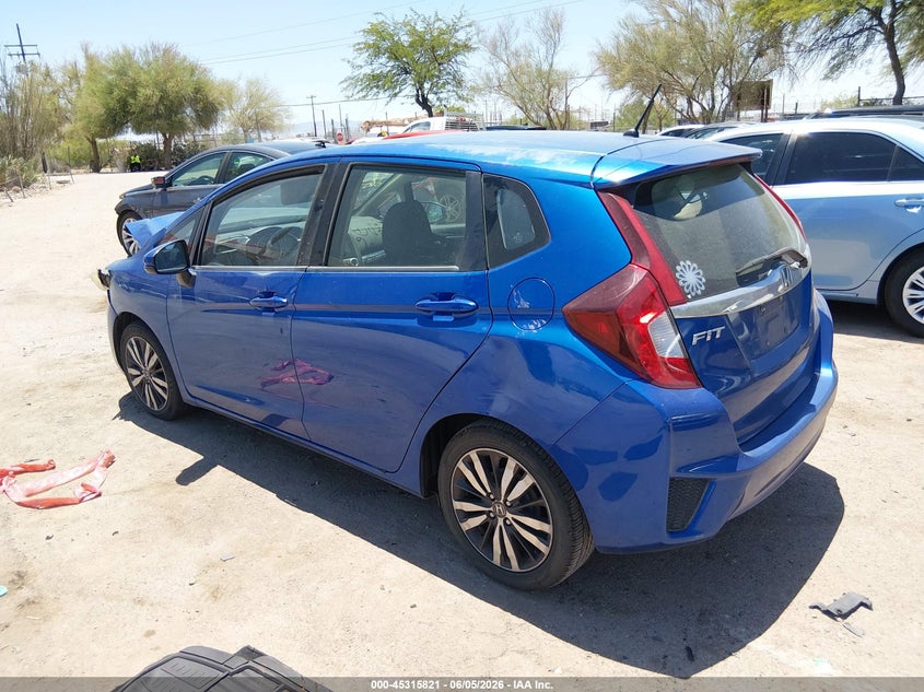 Vin: jhmgk5h70hs023509, lot: 45813746, honda fit ex 20173