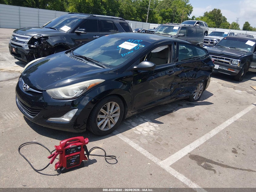 2014 Hyundai Elantra Se 5NPDH4AE0EH534170 photo 1