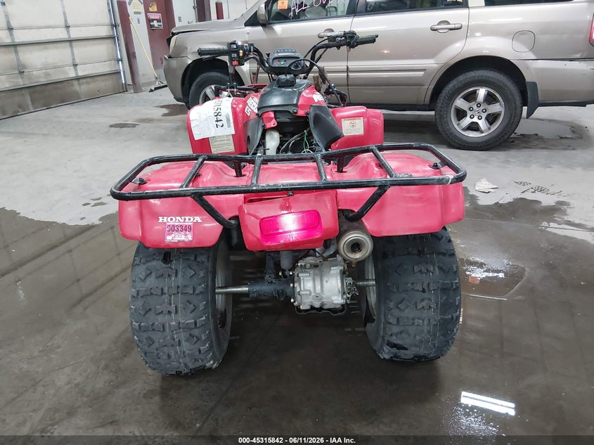 2003 Honda Trx250 Te VIN: 478TE214534S05558 Lot: 45315842