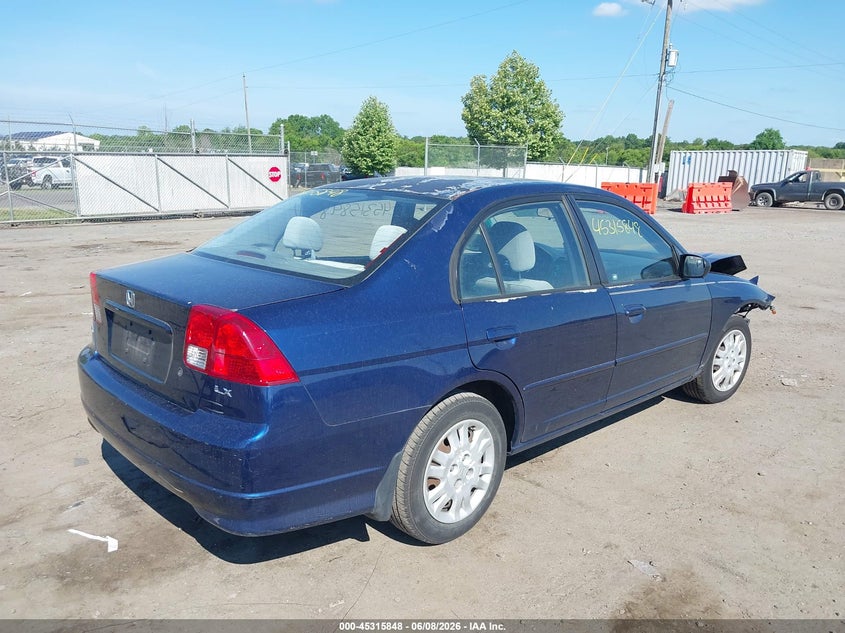 2005 HONDA CIVIC auction photo 4