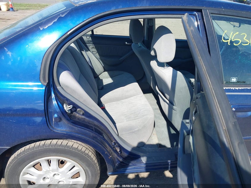 2005 HONDA CIVIC auction photo 8