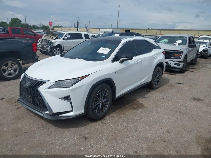 2T2ZZMCAXHC087248 2017 Lexus Rx 3.5 white