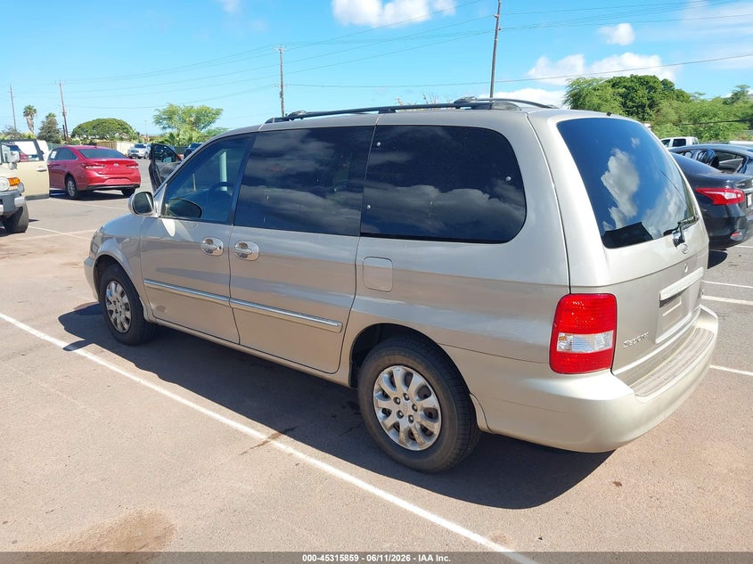 2005 KIA SEDONA auction photo 3