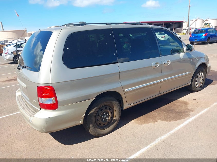 2005 KIA SEDONA auction photo 4