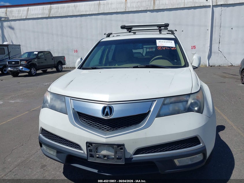 2010 Acura Mdx VIN: 2HNYD2H23AH503828 Lot: 45315951