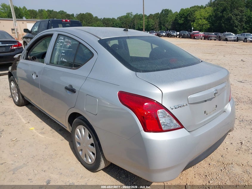 Vin: 3n1cn7ap7hl879887, lot: 45813901, nissan versa 1.6 s 20173