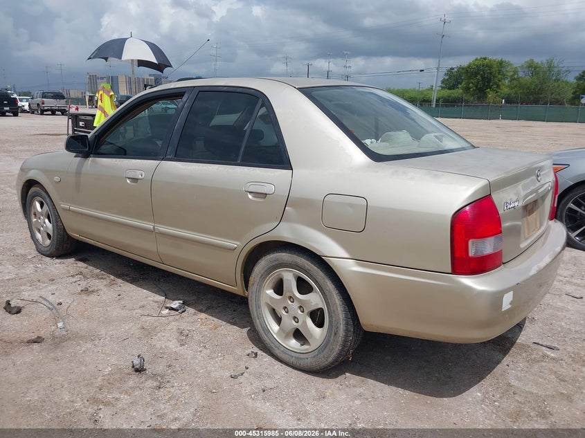 2002 MAZDA PROTEGE auction photo 3