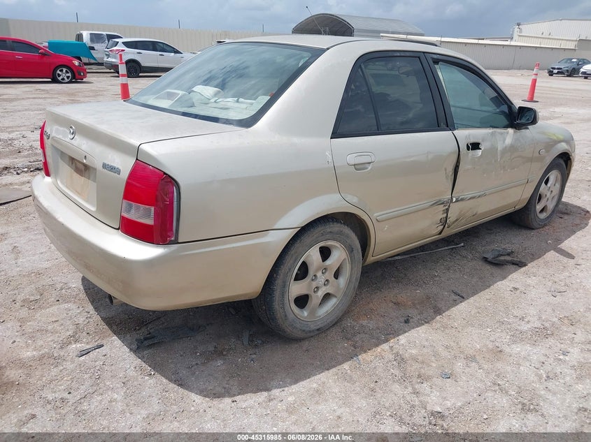 2002 MAZDA PROTEGE auction photo 4