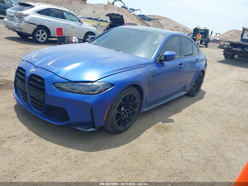 Vin: wbs43ay03nfl74134, lot: 45813920, bmw m3 competition xdrive 20222