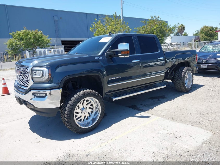 Vin: 3gtu2nec5jg398136, lot: 45813953, gmc sierra 1500 slt 20182