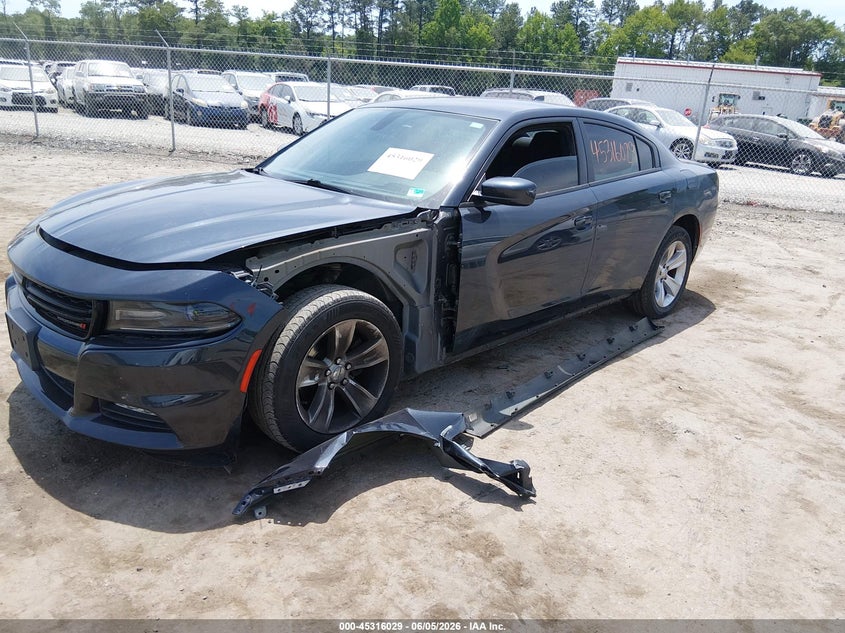 Vin: 2c3cdxhg8hh562803, lot: 45813955, dodge charger sxt rwd 20172