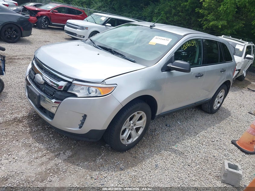 Vin: 2fmdk4gc2dbe31894, lot: 45813965, ford edge se 20132