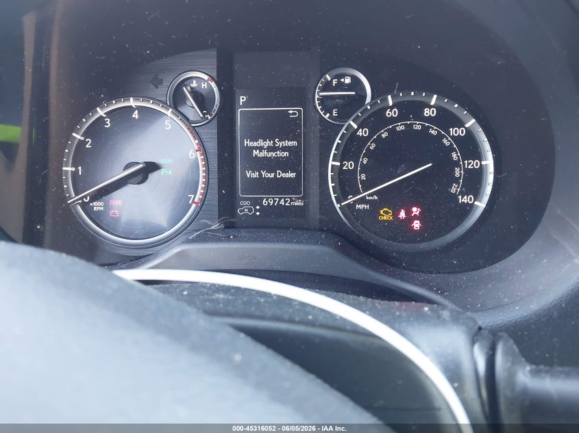 2020 LEXUS GX 460 auction photo 7