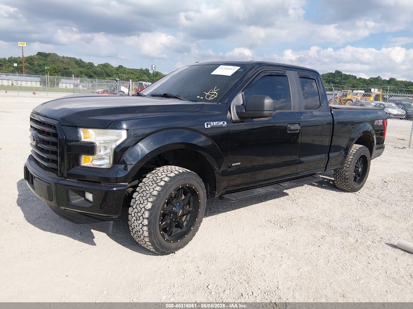 Vin: 1ftex1cp5hfa24299, lot: 45813987, ford f-150 xl 20172